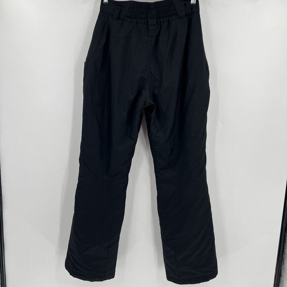 Columbia Vintage Insulated Fleece Lined Ski Snow Pants Black Women’s Size Medium - Picture 4 of 7